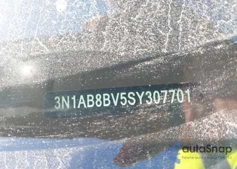 2025 Nissan Sentra S from USA, damaged, VIN 3N1AB8BV5SY307701